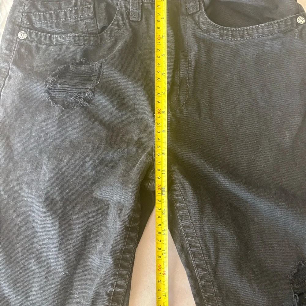 Smoke Rise Jeans Shorts Men’s Black‎ Size 30